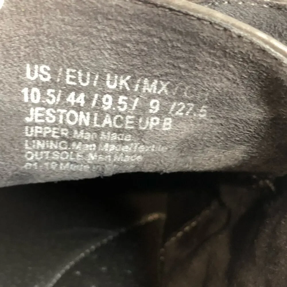 Unlisted by Kenneth Cole Jetson Lace Up Oxford Mens Size 10.5 Dark Gray EUC - Picture 8 of 8